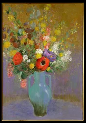 Boeket wilde bloemen, ca. 1900